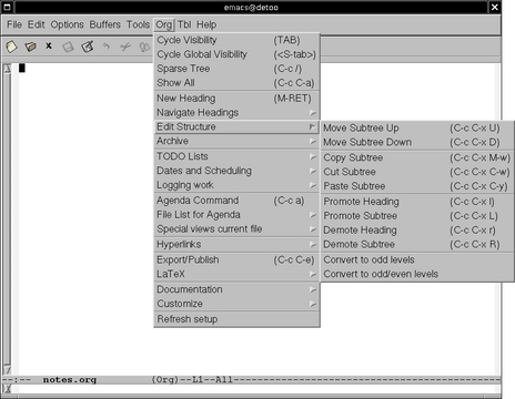 Get Organized with Emacs Org-mode
