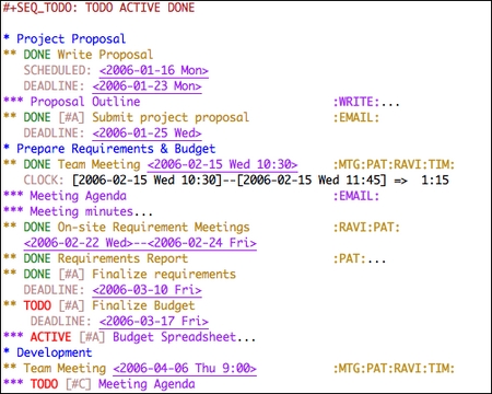 Get Organized with Emacs Org-mode