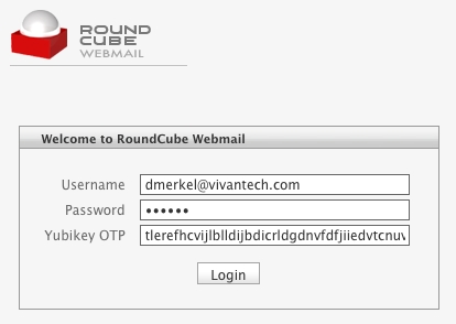 Yubikey One-Time Password Authentication