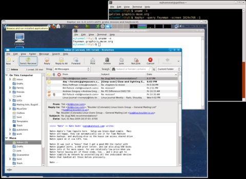 Running Remote Applications
