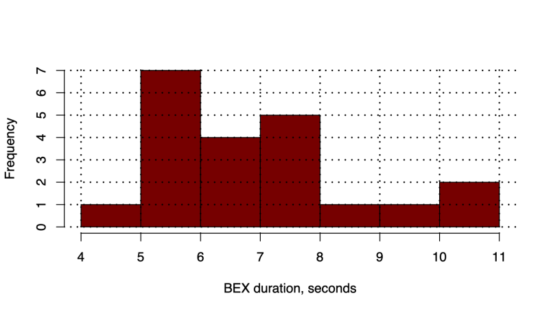 bex duration