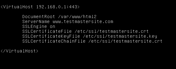 Apache test etc