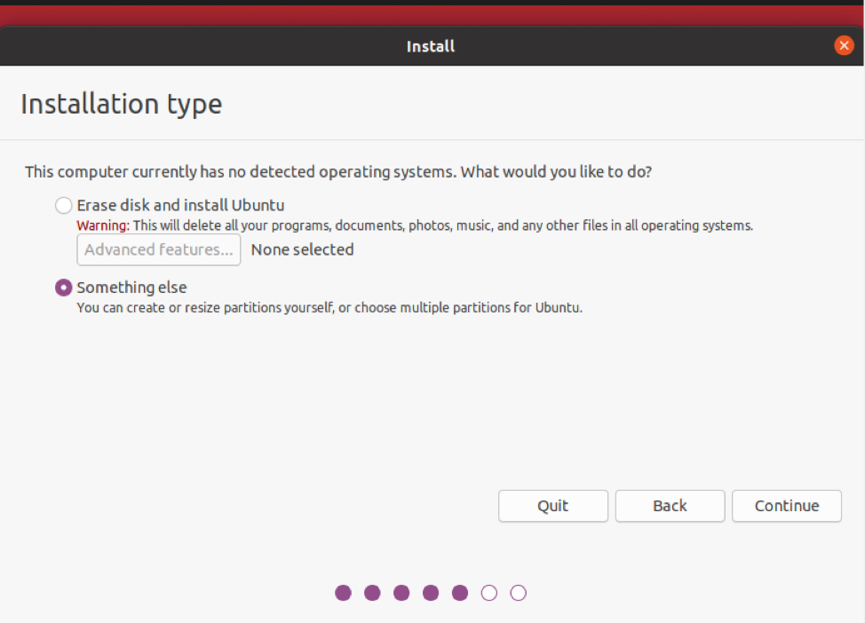 Installation type
