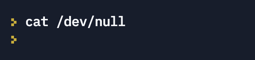 /dev/null 3