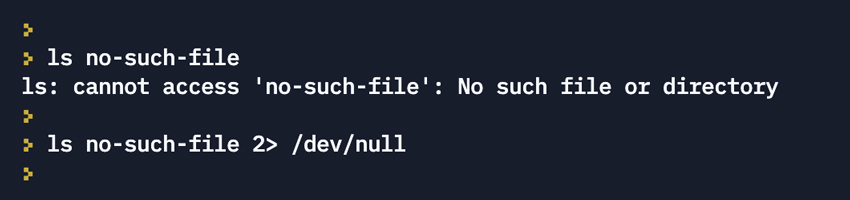 /dev/null 7